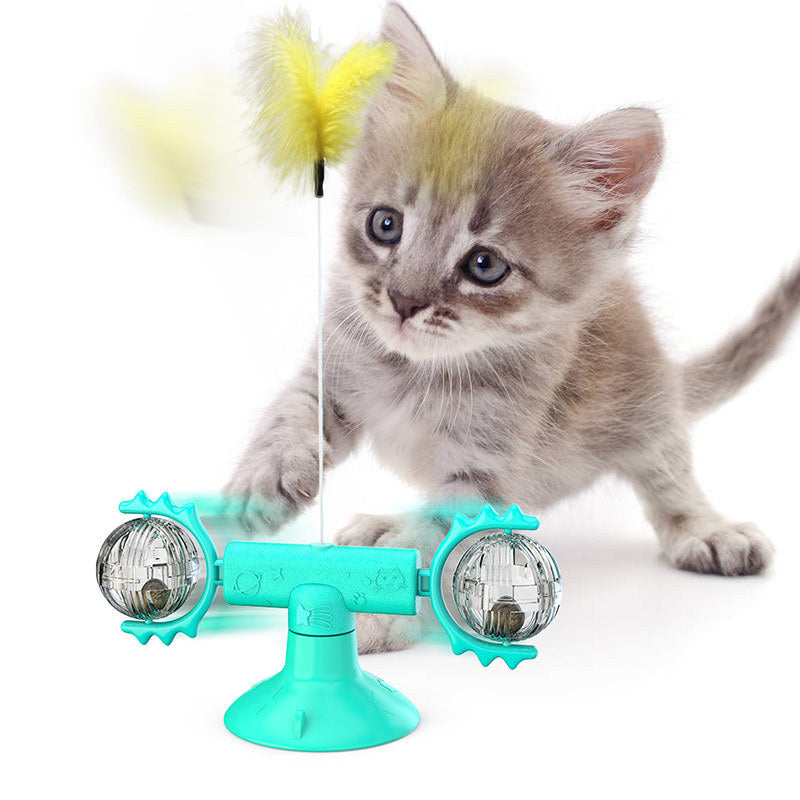 Cat Rotating Windmill Multi-Function Toy Cat Rotating Windmill Multi-Function Toy | Ectron Online