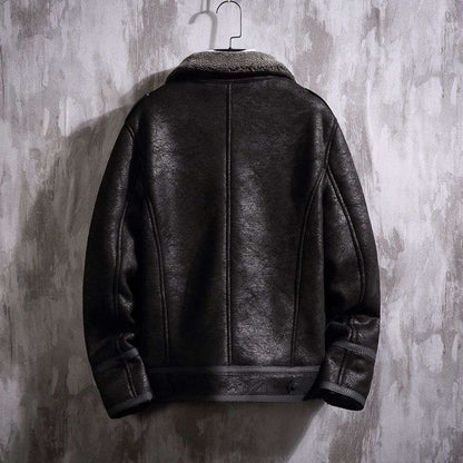 Men's Fashionable Lamb Fur Coat