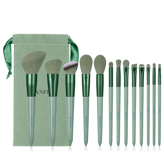 13 piece makeup brush set