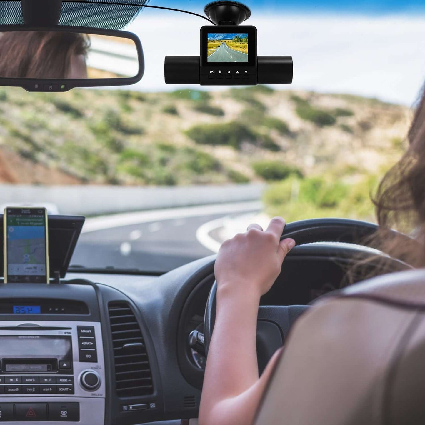 360° View 4-Channel Dash Cam - 1080P FHD Front & Triple Cabin/Rear Cameras 1Pc 360 Degree View FHD 4 Channel Dash C | Ectron Online