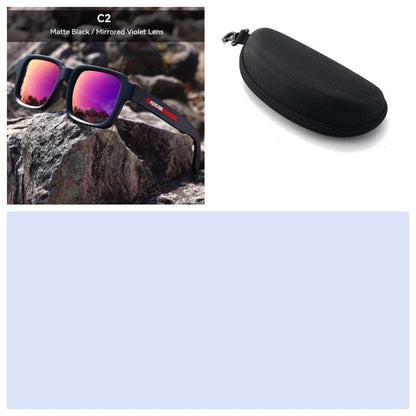 TR90 Colorful Polarized Sunglasses Square