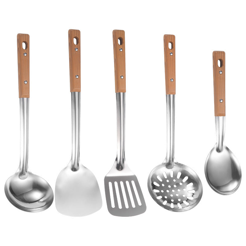 Stainless Steel Stir-Fry Utensil Set