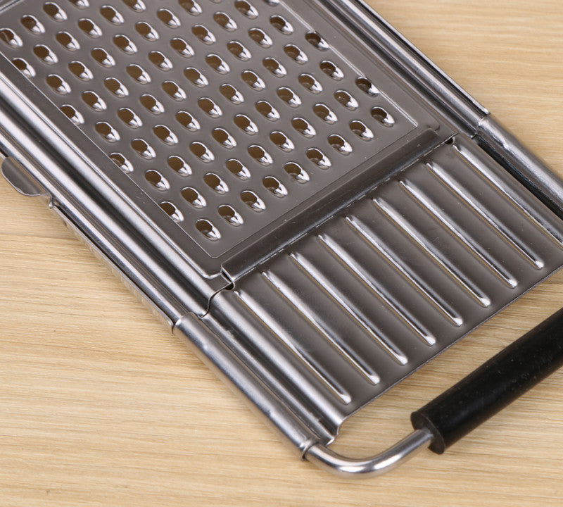 Stainless Steel Grater - Multi-Use Vegetable & Fruit Slicer