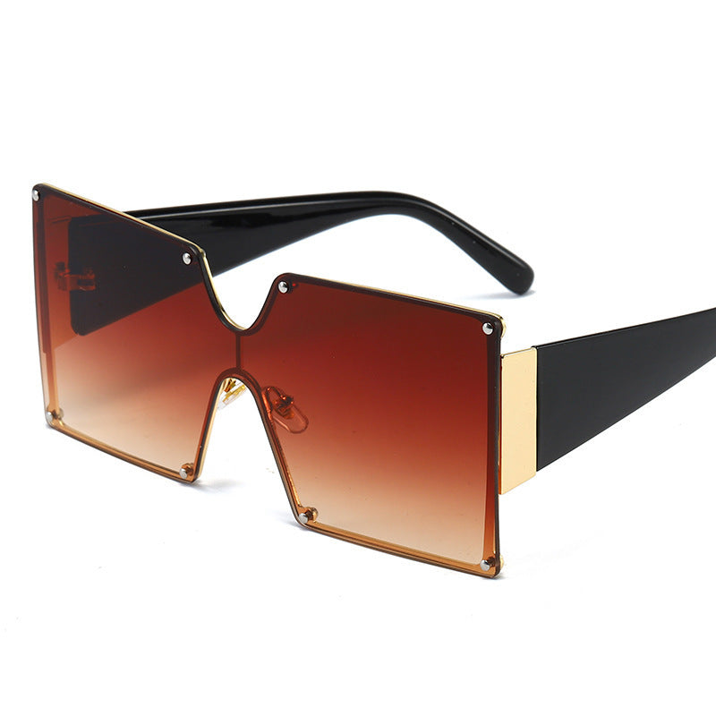 One  Piece Square Sunglasses