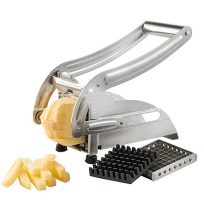 Stainless Steel Vegetable Cutter - Professional 5-in-1 Kitchen Slicer Stainless Steel Vegetable Cutter | Ectron Online