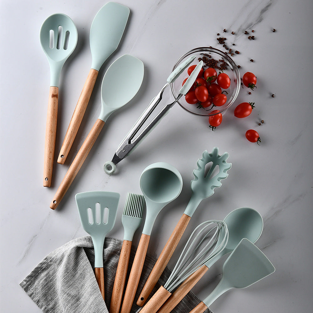 Silicone Kitchen Utensils Set - Silicone Kitchen Utensils Set | Ectron Online
