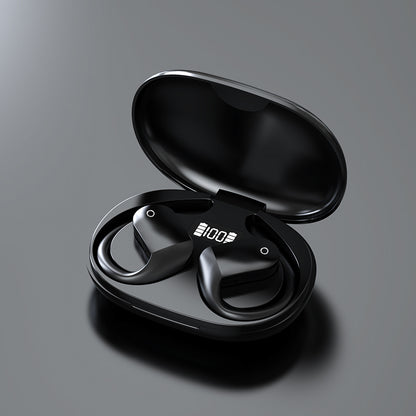 Open-Ear Wireless Sport Headphones | Secure Ear Hook Fitness Earbuds Open Ear Bluetooth, Wireless Headphones | Ectron Online
