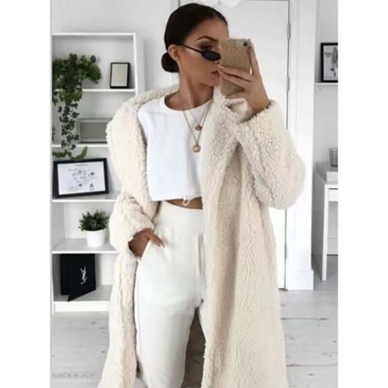 Classic Women's Woolen Coat Woolen coat and woolen coat | Ectron Online