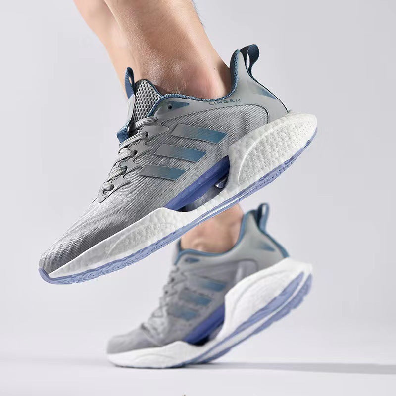 Large Soft-Soled Men’s Mesh Running Shoes – Breathable Comfort Large Soft Soled Men's Mesh Running Shoe | Ectron Online