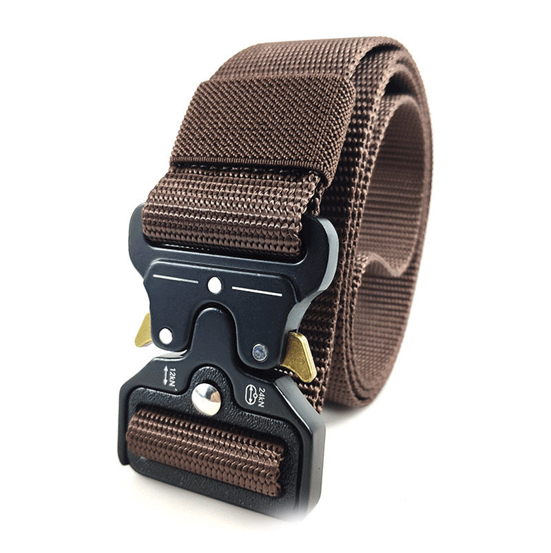 Cobra Buckle Outdoor Casual Canvas Belt