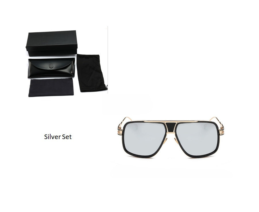 Men's Designer Sunglasses - Grandmaster Square Men’s Sunglasses | Ectron Online