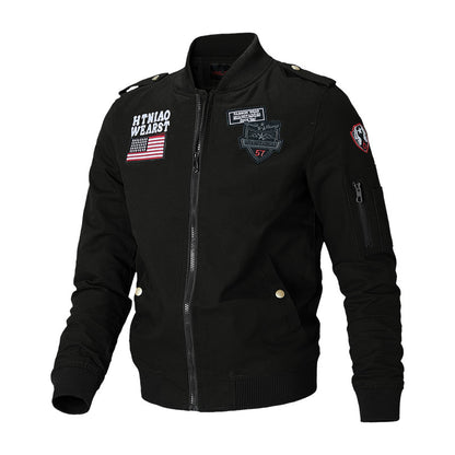Men's Flight Jacket Baseball Uniform - Classic Bomber Style Men's flight jacket baseball uniform | Ectron Online