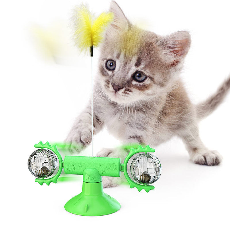 Cat Rotating Windmill Multi-Function Toy Cat Rotating Windmill Multi-Function Toy | Ectron Online
