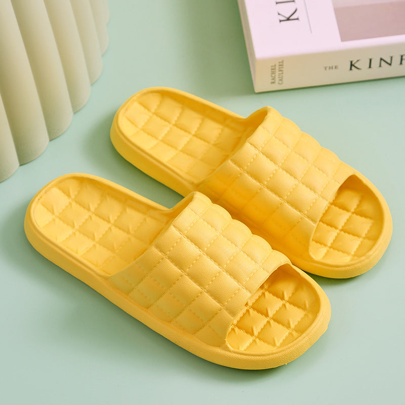 Couple Summer Slippers Bathroom Non-Slip Home Shoes Men And Women Couple Summer Slippers Bathroom Non-Slip | Ectron Online