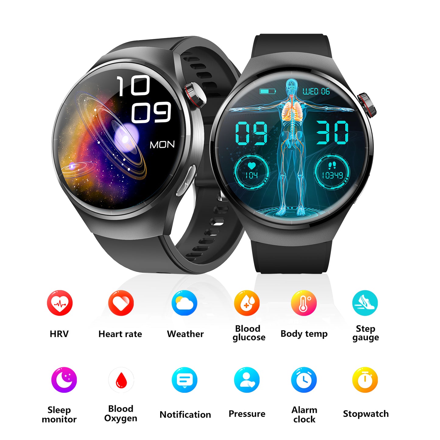 Fashion Smart Watch with Bluetooth Call | IPS Fitness & Health Tracker