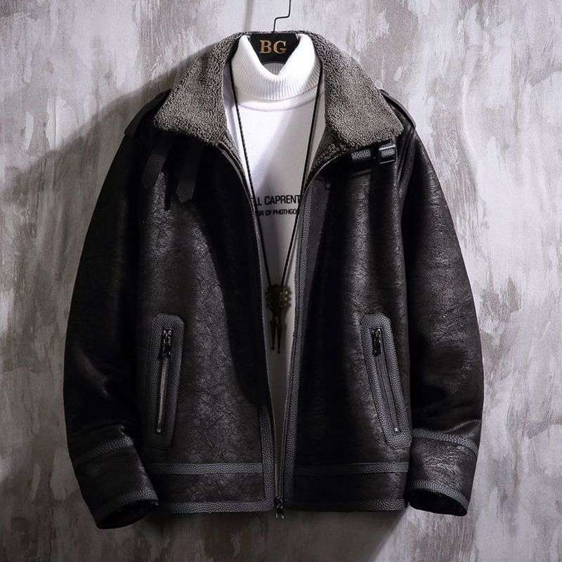 Dark gray jacket