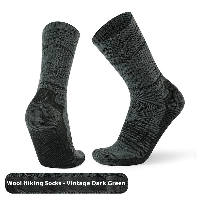 Unisex Warm Wool Knee-High Sports Socks Men's And Women's Warm Wool Knee-high Sp | Ectron Online