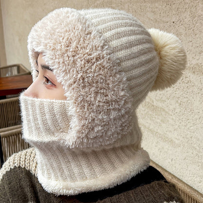 3-in-1 Multifunctional Hat & Scarf Set | Warm Winter Neck Warmer Multifunctional Hat Scarf One-piece Hat | Ectron Online