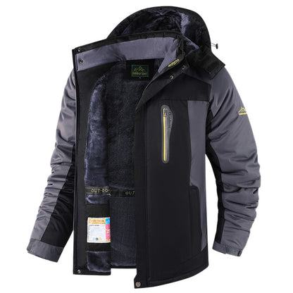 Men's Fleece-Lined Winter Coat