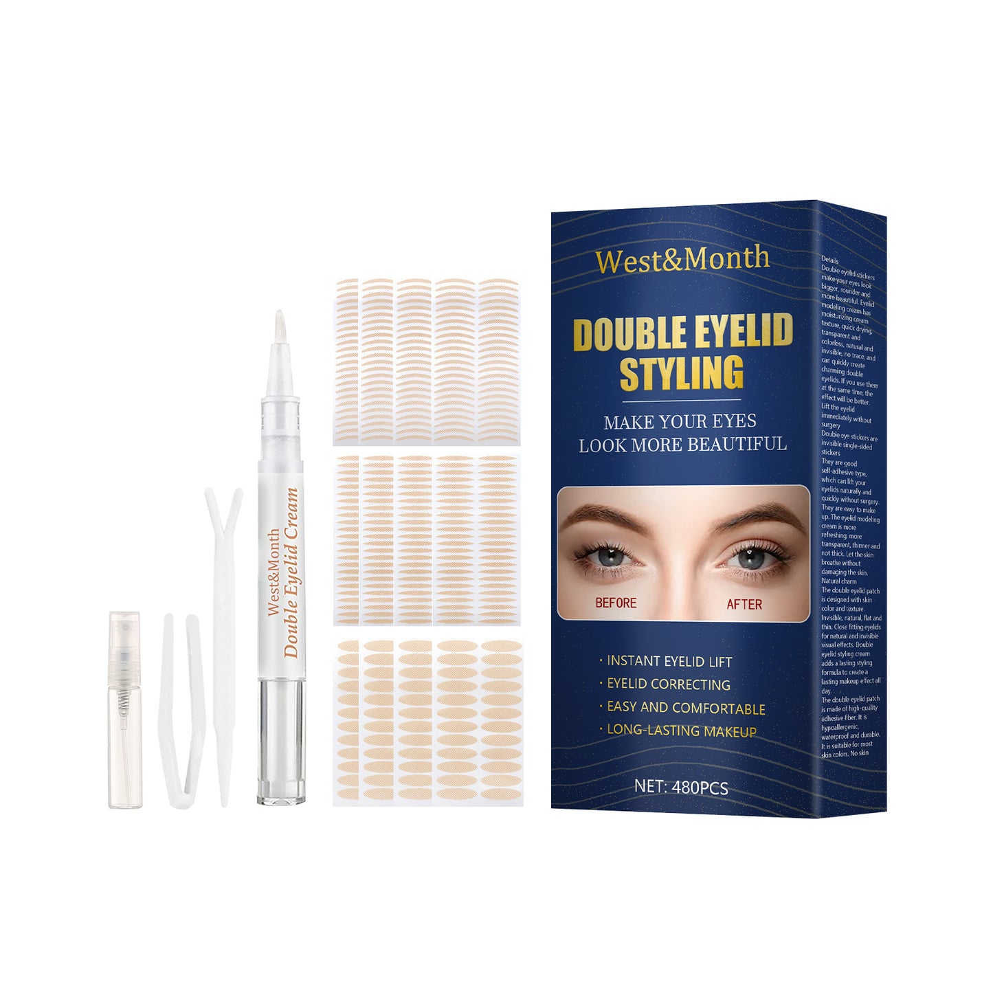 West&Month Double Eyelid Tape