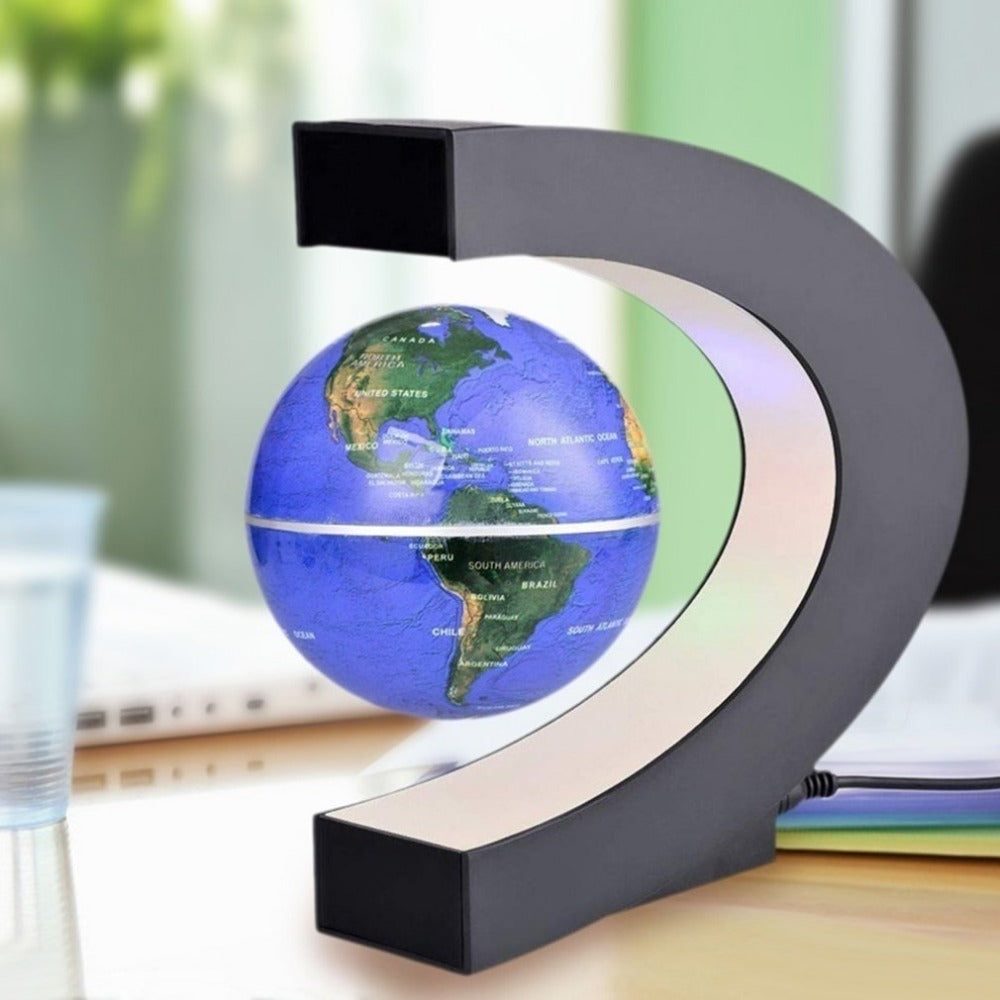 Magnetic Levitation Globe Home Ornament Magnetic Levitation Globe Home Ornament | Ectron Online