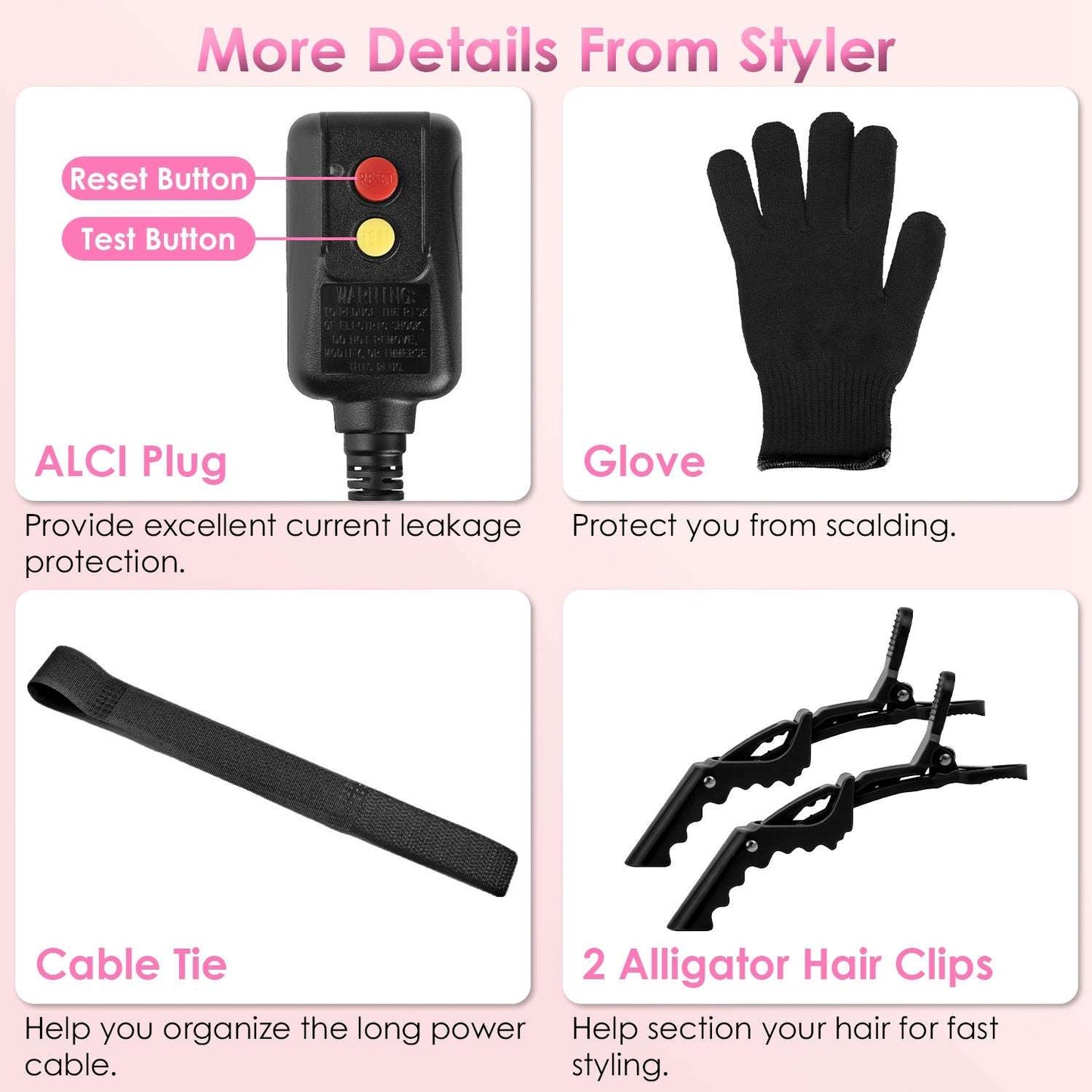 5-in-1 Hot Air Styler & Automatic Wrap Curler - Pro Hair Dryer Brush 1Pc 5 In 1 Hot Air Styler Straightener C | Ectron Online