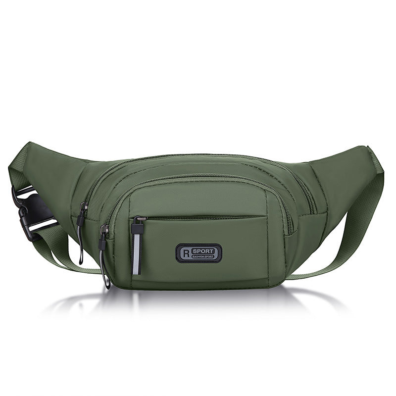 Men's Waterproof Waist Bag - Wear-Resistant Crossbody Pack Men's Multifunctional Waist Bag Wear-res | Ectron Online