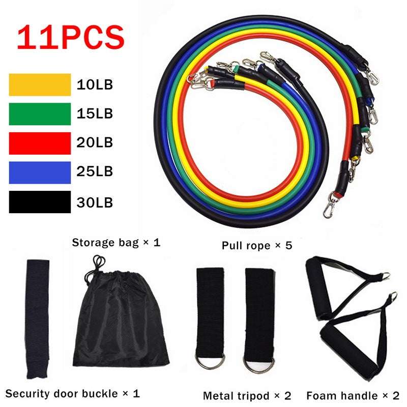 Fitness Rally Elastic Resistance Band – Durable Workout Rope Fitness Rally Elastic Rope Resistance Ba | Ectron Online