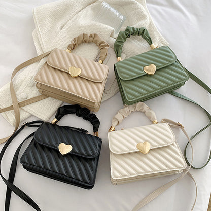 Women's Fashion Chain Shoulder Bag - Love Metal Design Handbag Women Handbags Fashion Chain Shoulder Ba | Ectron Online