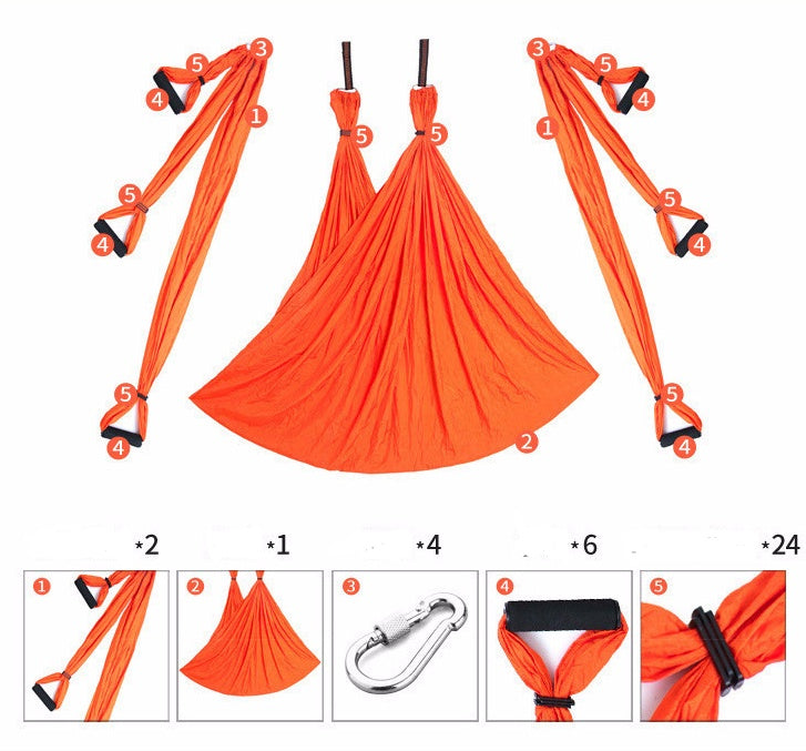 Anti Gravity Yoga Hammock – Aerial Fitness & Relaxation Swing Anti Gravity Yoga Hammock | Ectron Online