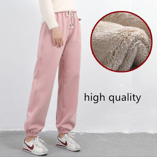 Cozy Fleece Sweatpants: Plus Sizes Available Wide Leg Pants | Ectron Online