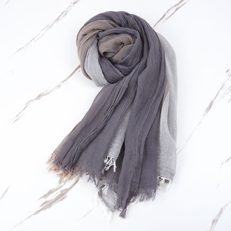 Pure Cotton Warm Scarf - Simple Leisure Autumn/Winter Autumn And Winter Leisure Style Simple P | Ectron Online