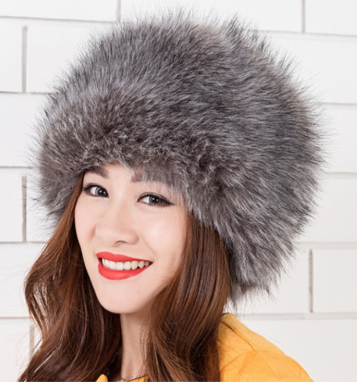 Fur hat fox fur hat