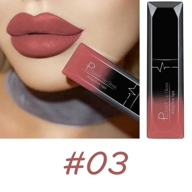 Matte Lip Gloss & Lipstick | Long-Lasting & Non-Drying Makeup matte matte lip gloss lipstick | Ectron Online