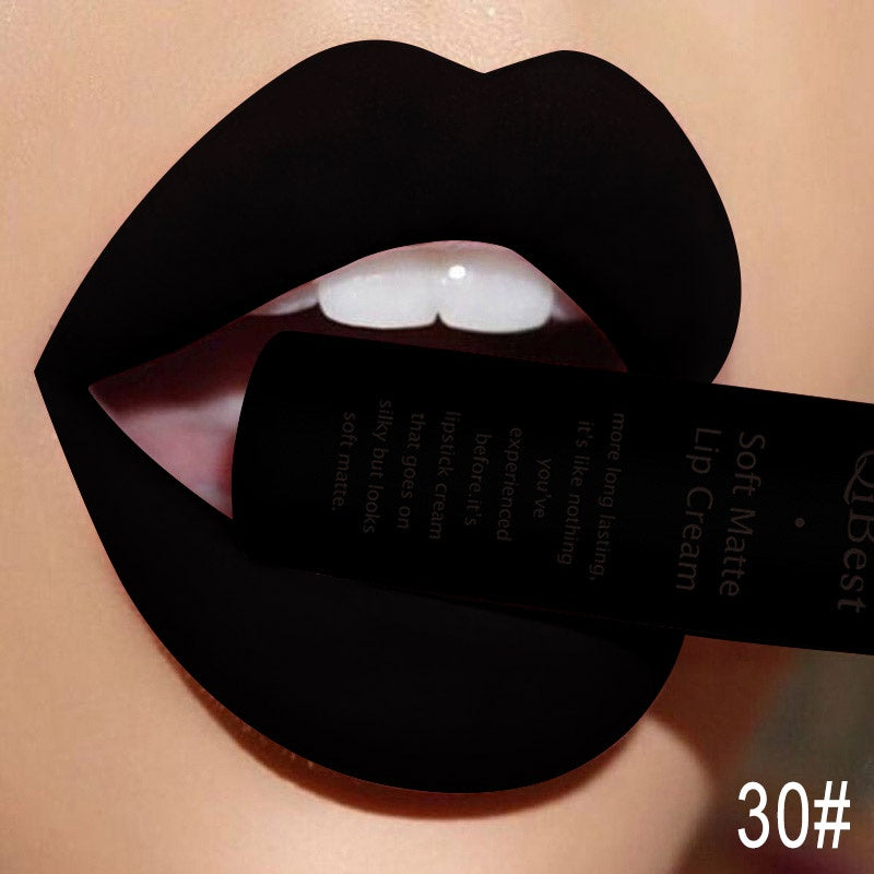 Qibest Matte Lipstick – Long-Lasting, Non-Transfer Formula Qibest makeup brand matte lipstick | Ectron Online