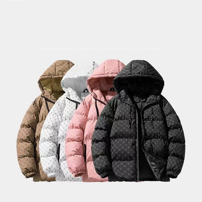 Men's Padded Hooded Cotton Coat