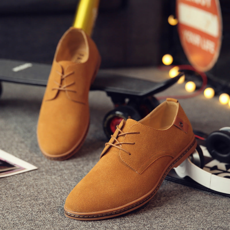 Leather Shoes for Large Men | Frosted Stylish & Comfortable Leather shoes large men's shoes frosted | Ectron Online