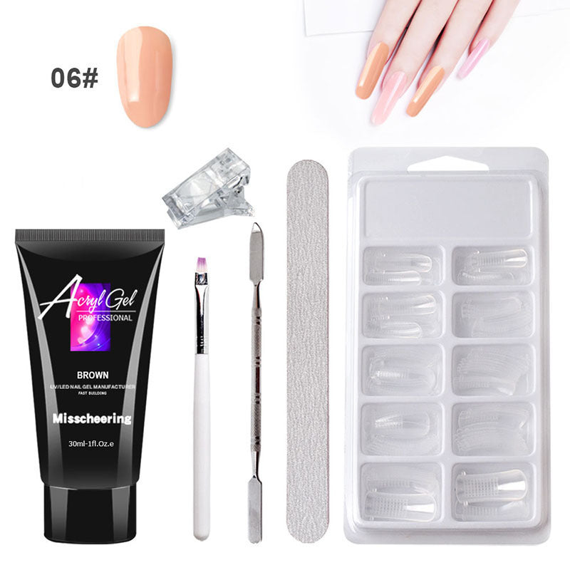 Polygel Nail Extension Kit | Quick & Easy Builder Gel Painless Extension Gel Nail Art | Ectron Online