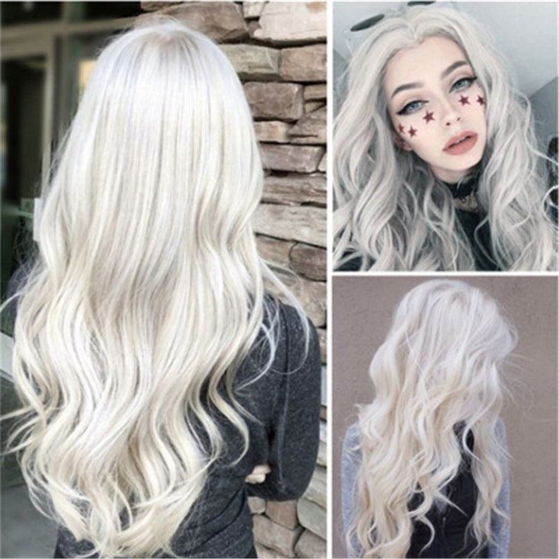 Universal Full-Head Long Curly Wig - Luxurious Volume Universal Wig Full-head Wig Medium And L | Ectron Online