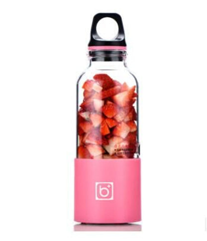 Portable 2-Blade Cutter Head Electric Juicer Mixer