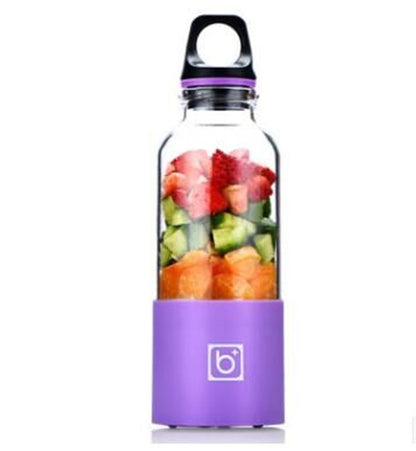 Portable 2-Blade Cutter Head Electric Juicer Mixer