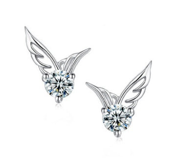 Hypoallergenic Earrings: S925 Silver with Amethyst & Zircon Earrings | Ectron Online
