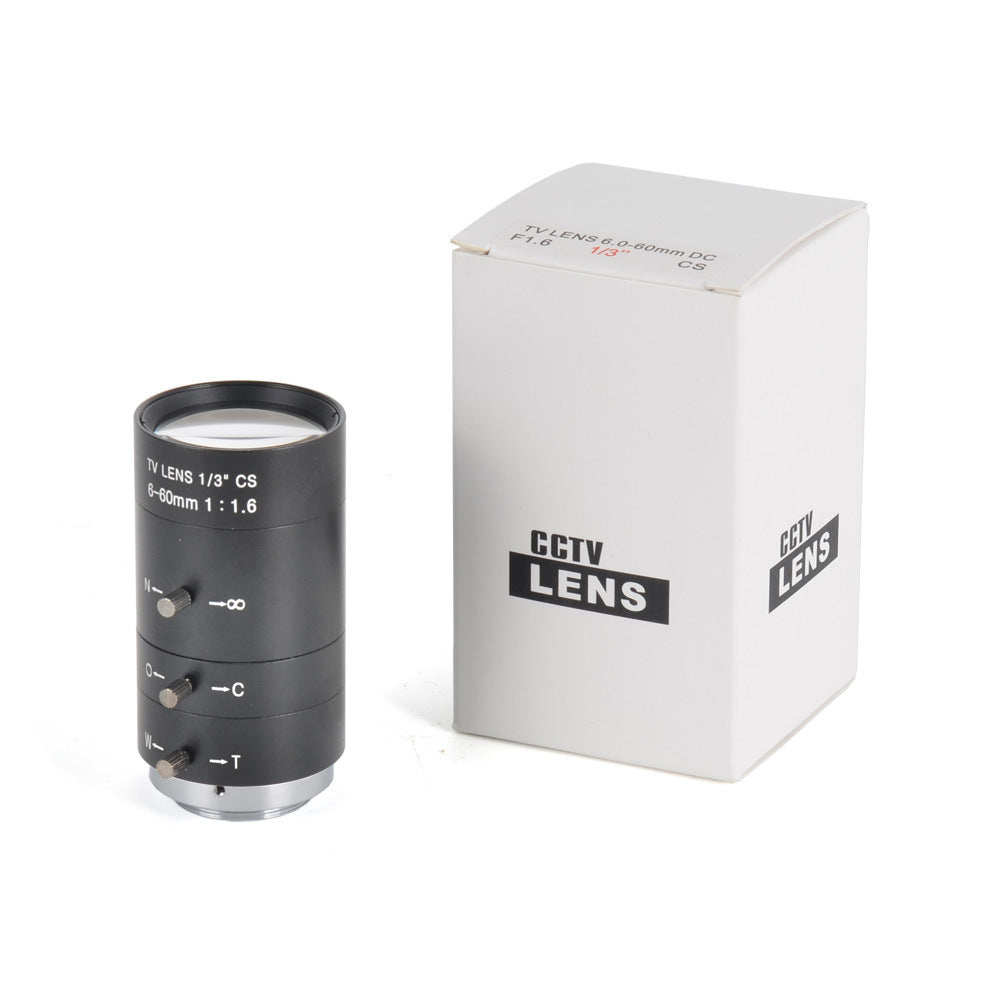 CCIV lens with packaging on a white background