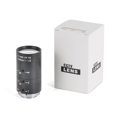 CCIV lens with packaging on a white background
