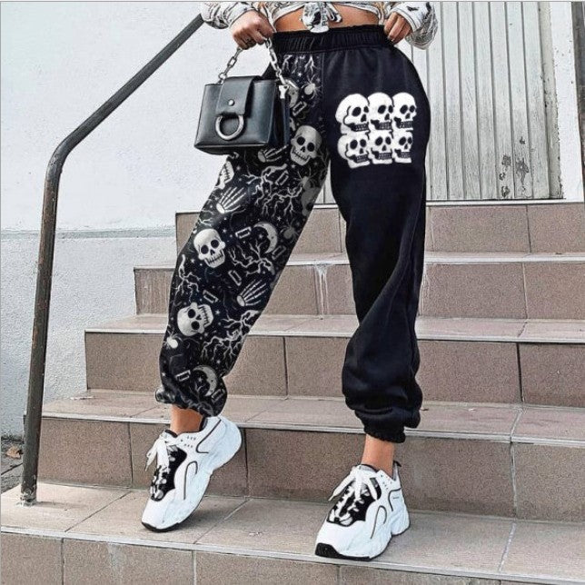 Loose Casual All-Match Sports Pants Women's Tie fFeet Are Thin Harlan Pants