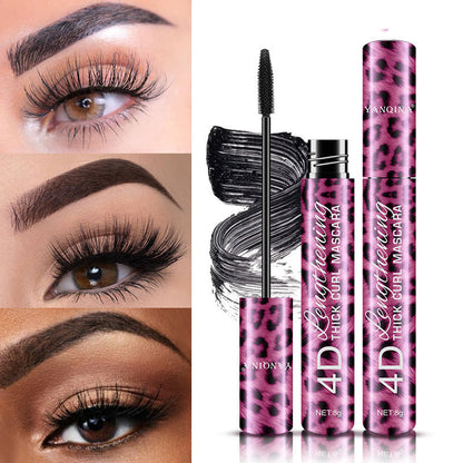 Makeup Red Leopard Eyeliner and Mascara Set