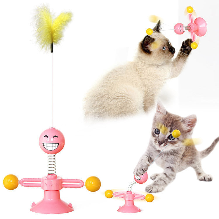 Cat Rotating Windmill Multi-Function Toy Cat Rotating Windmill Multi-Function Toy | Ectron Online