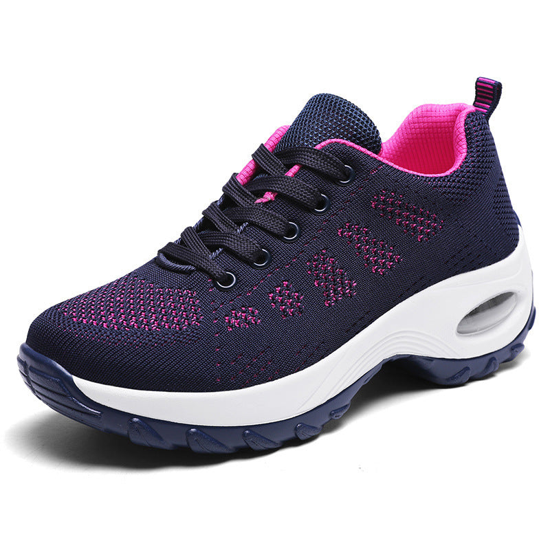 Fashion Simple Flying Woven Sneakers with Air Cushion Comfort Fashion Simple Flying Woven Sneakers Air | Ectron Online