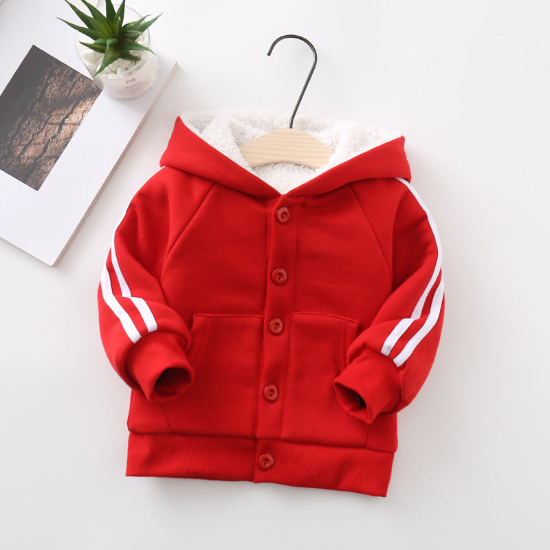Autumn/Winter Cardigan Jacket | Kids & Women's Lamb Velvet Sweater Autumn And Winter Children's And Women's | Ectron Online