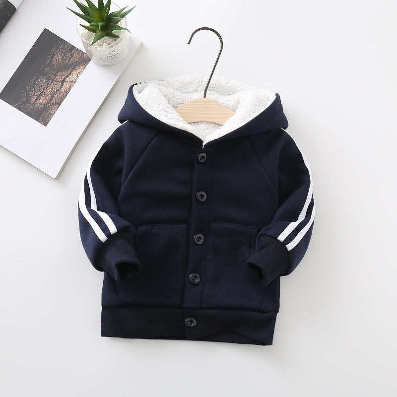 Autumn/Winter Cardigan Jacket | Kids & Women's Lamb Velvet Sweater Autumn And Winter Children's And Women's | Ectron Online